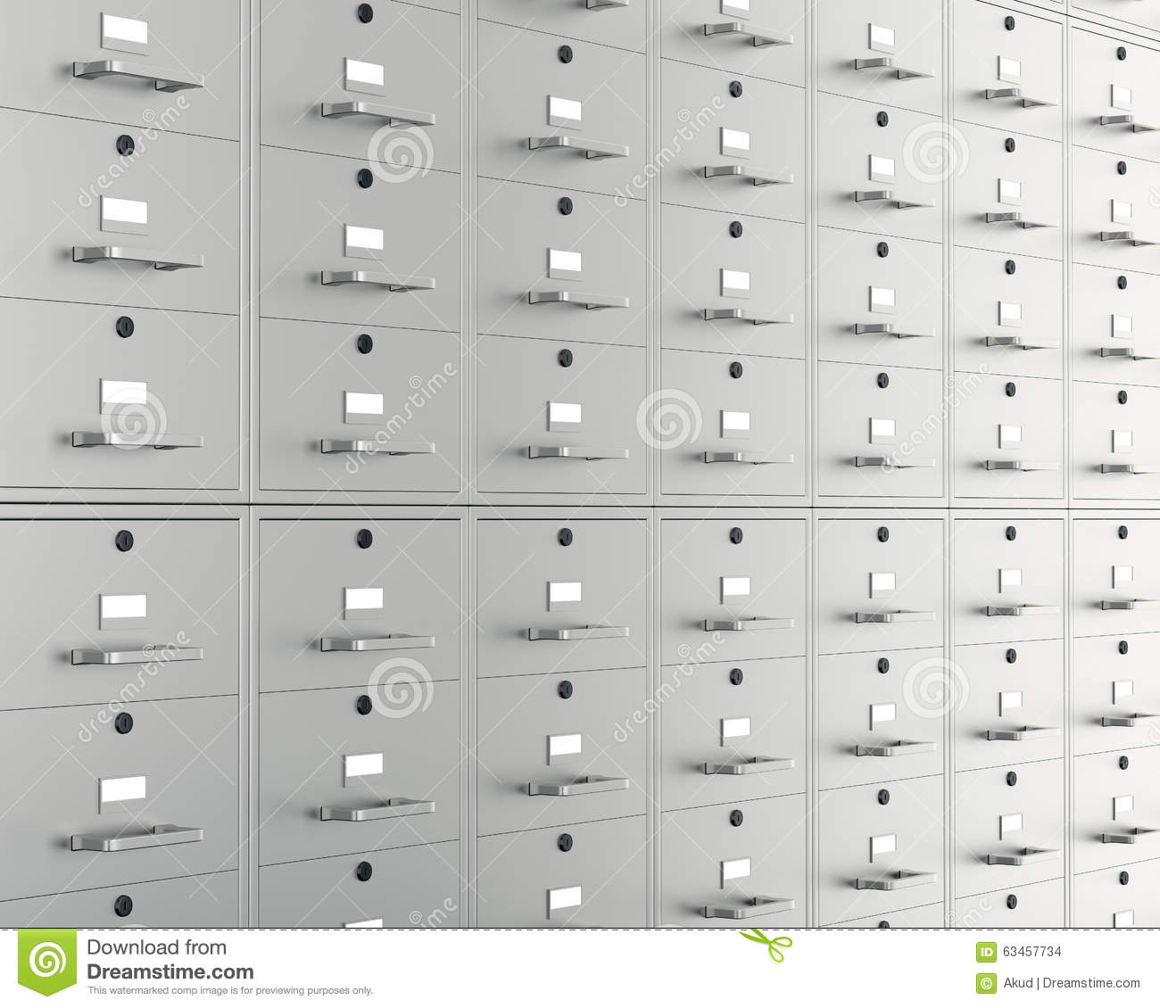 Wall Of File Cabinets Stock Illustration Illustration Of Archive regarding dimensions 1300 X 1130