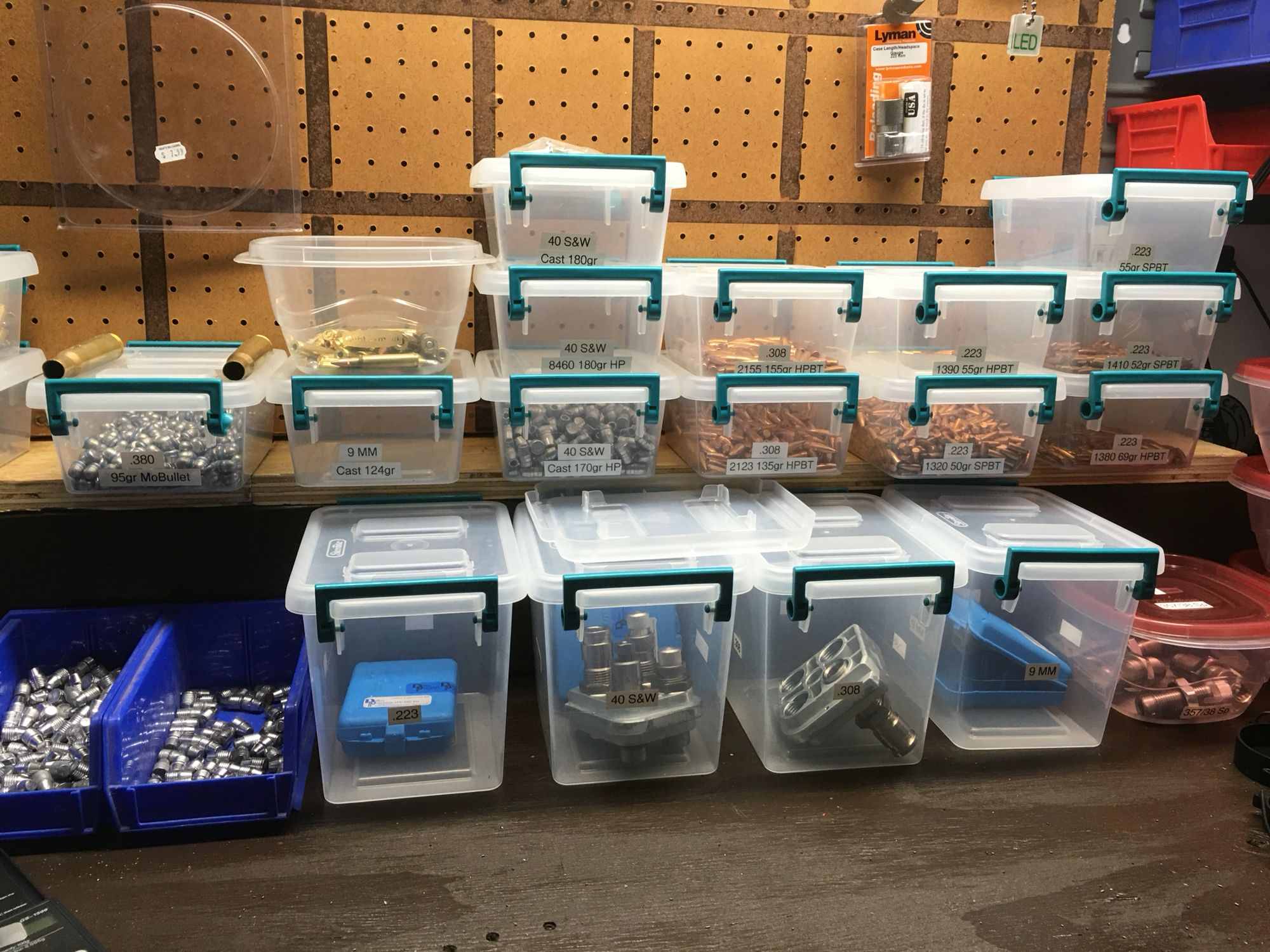 Walmart Storage Bins Work Great For Reloading Reloading And inside dimensions 2000 X 1500