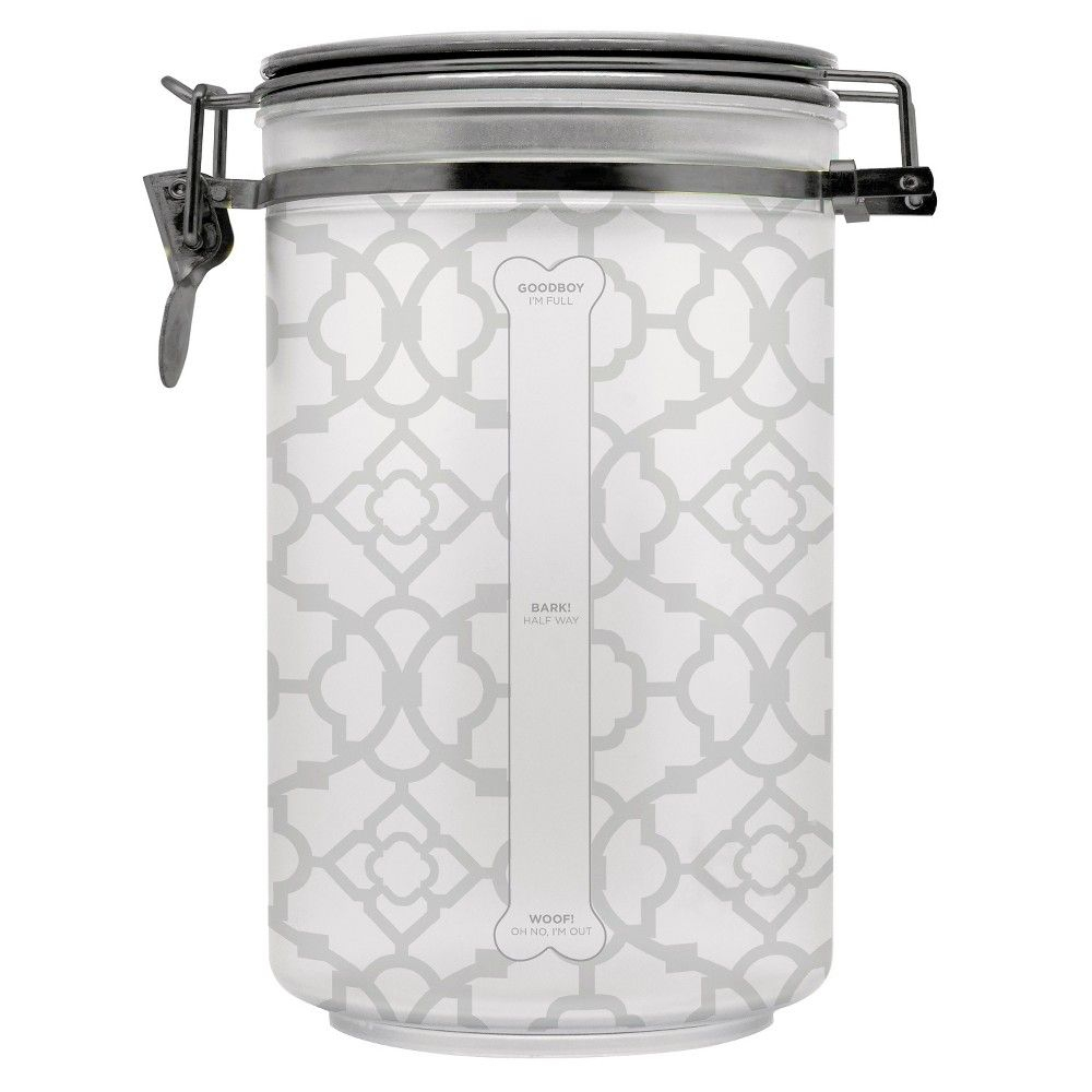 Waverly 10 Pet Food Storage Treat Jar Clear Metal Products Pet inside size 1000 X 1000