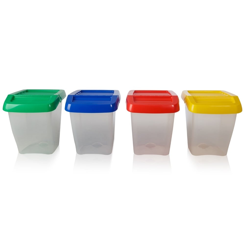 Wham Storage Single 50 Litre Recycling Box With Hinged Lid regarding dimensions 1000 X 1000