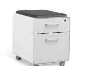 White Light Gray Mini Stow 2 Drawer File Cabinet Rolling 2 in measurements 2000 X 1931