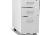 White Light Gray Slim Stow 3 Drawer File Cabinet Rolling Rolling inside sizing 2000 X 2000