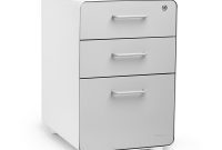 White Light Gray Stow 3 Drawer File Cabinet Poppin for proportions 1000 X 1000