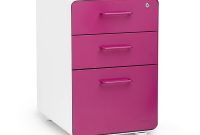 White Pink Stow 3 Drawer File Cabinet Fully Loadedpink Law with sizing 1200 X 1200