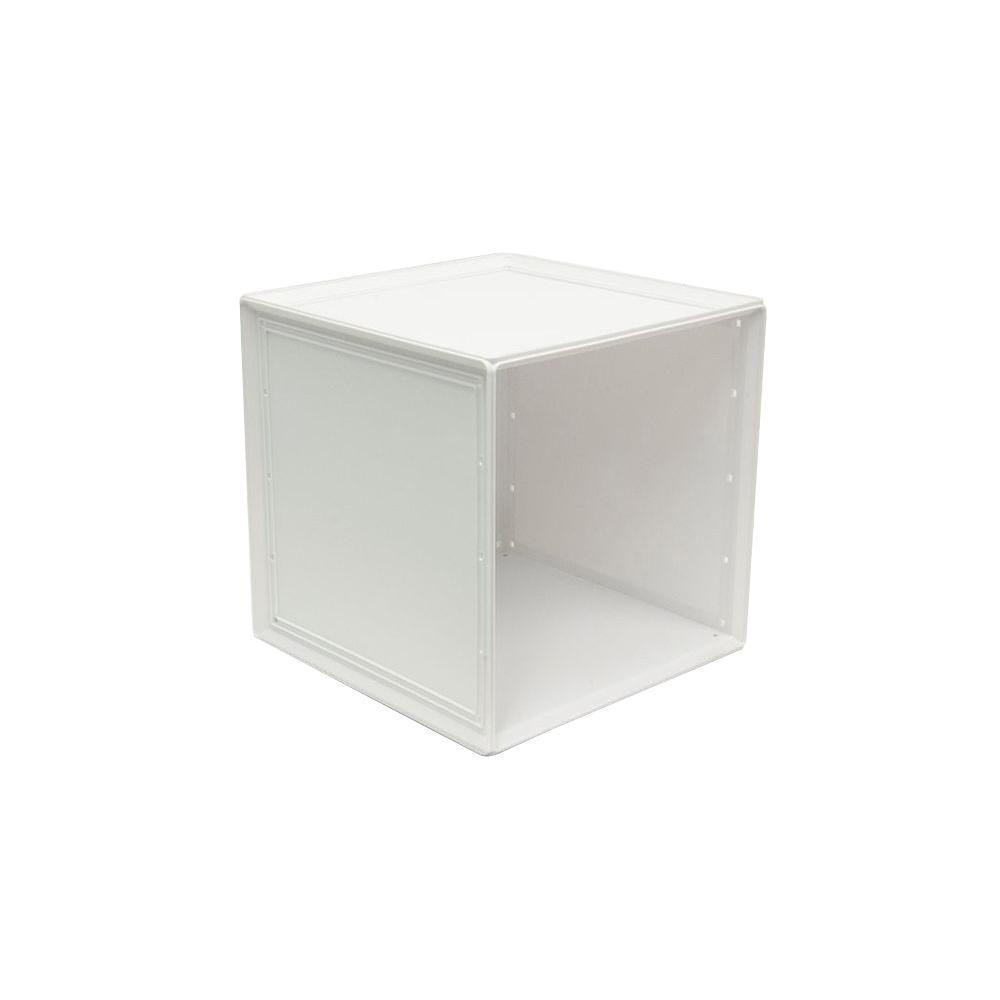 White Plastic Cube Storage Accessories Storage with regard to measurements 1000 X 1000