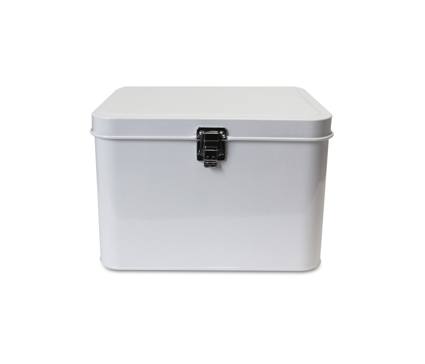 White Storage Metal Box Waterquest in dimensions 1400 X 1200