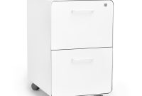 White Stow 2 Drawer File Cabinet Rolling Poppin in dimensions 1000 X 1000