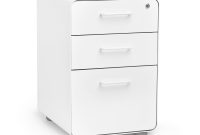 White Stow 3 Drawer File Cabinet Poppin intended for size 2000 X 2000
