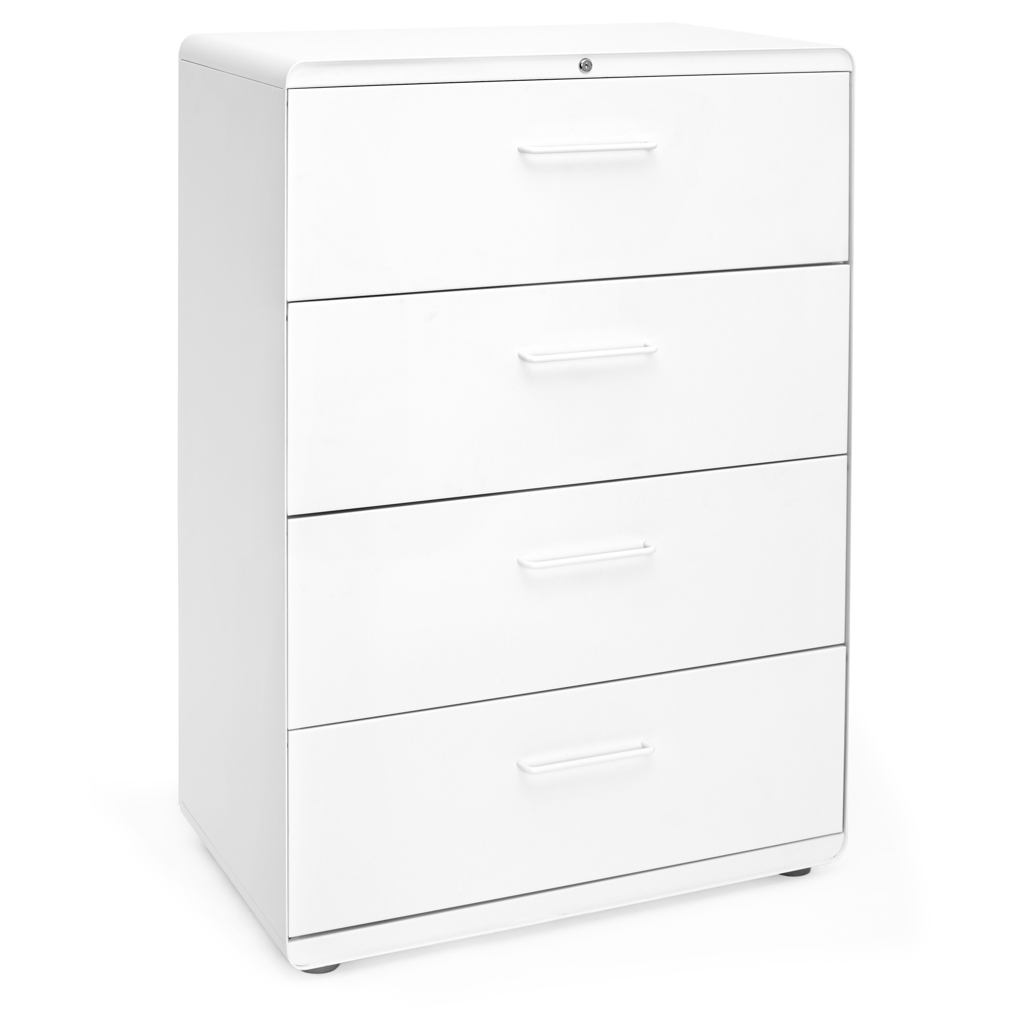White Stow 4 Drawer Lateral File Cabinet File Cabinets And Storage pertaining to proportions 2000 X 2000