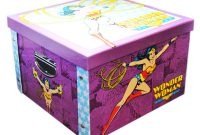 Wonder Woman Collapsible Storage Box Storage Boxes At The Works intended for size 1000 X 1000