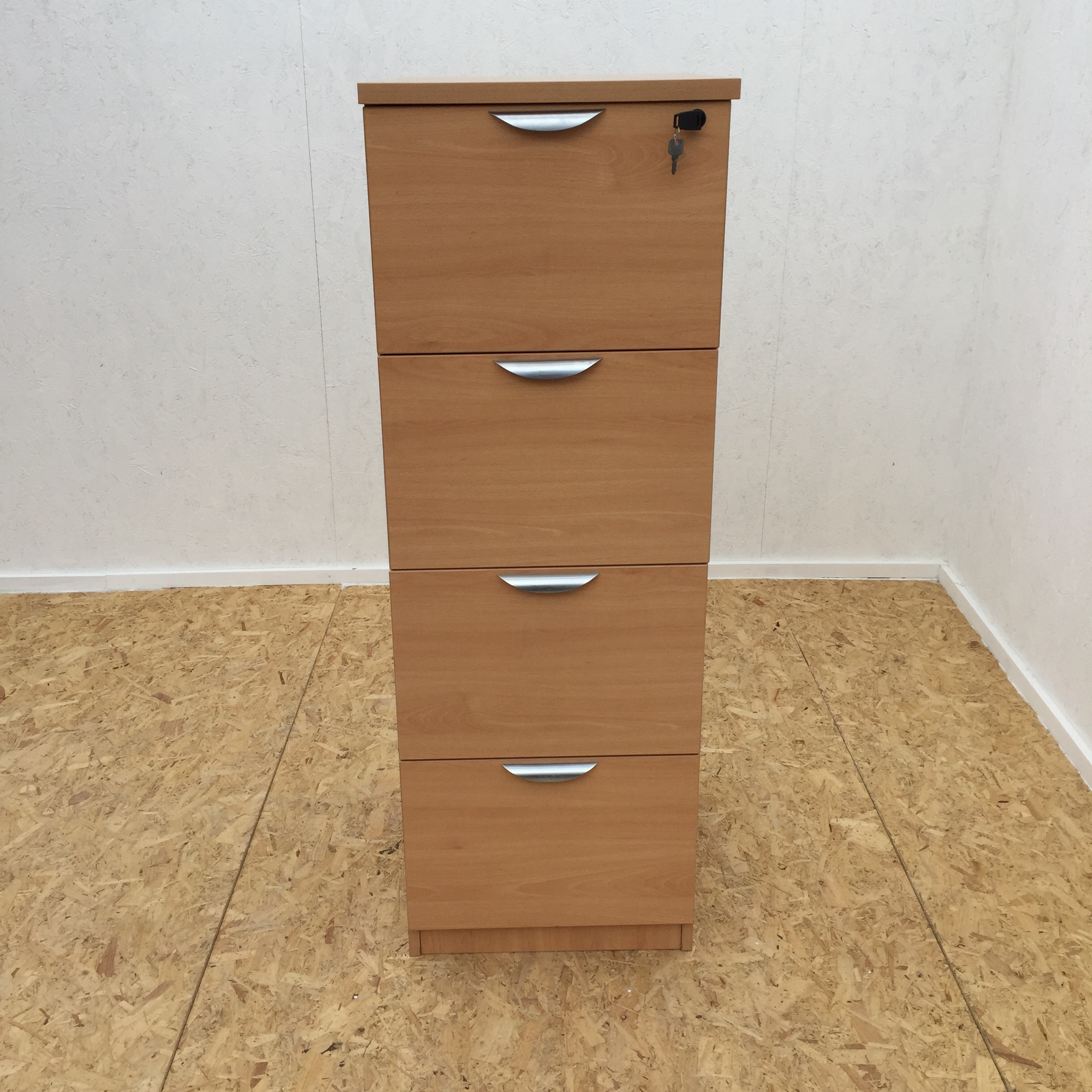 Wooden 4 Drawer Filing Cabinet Office Kit for sizing 2448 X 2448