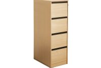 Wooden Foolscap Filing Cabinet 4 Drawers Oak Aj Products Ireland for size 2000 X 2000