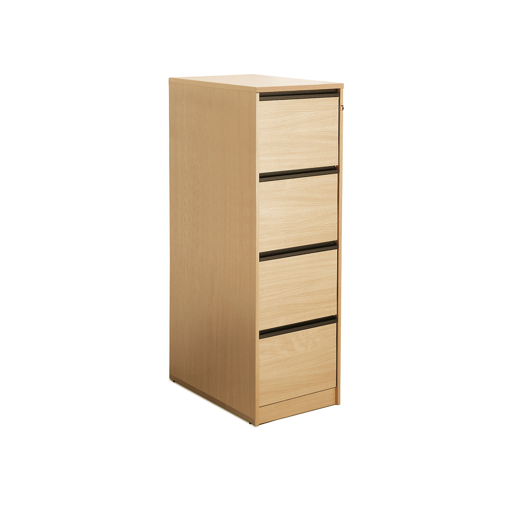Wooden Foolscap Filing Cabinet 4 Drawers Oak Aj Products Ireland regarding size 2000 X 2000