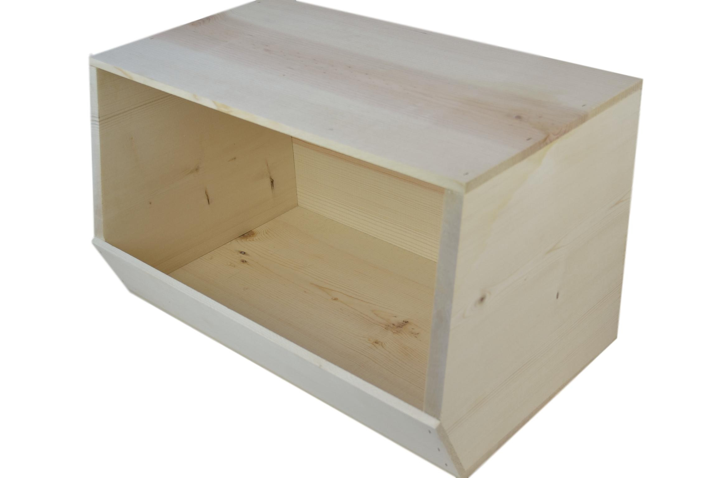 Wooden Stackable Storage Bin Poole Sons Inc with size 2304 X 1536