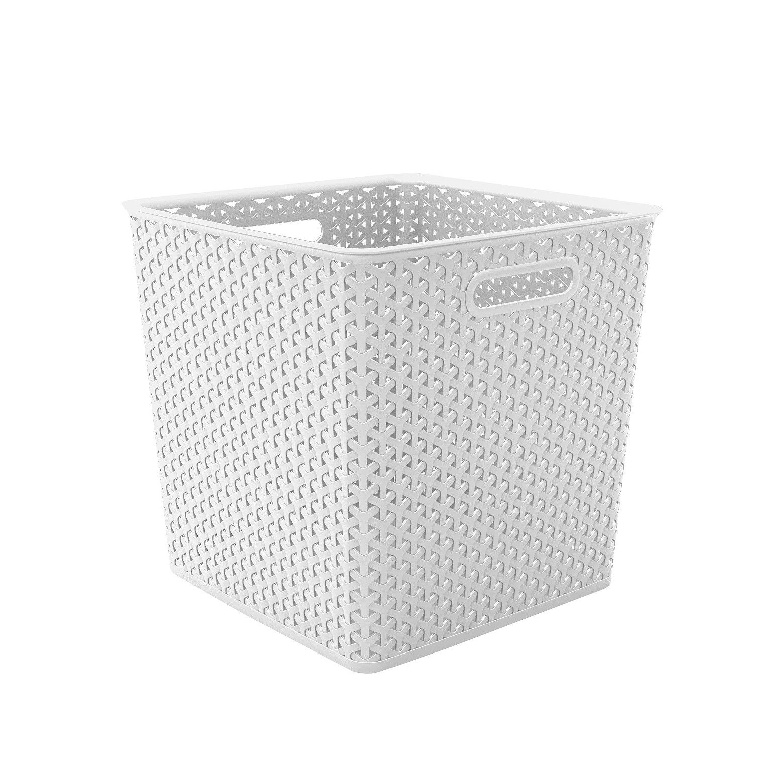 Y Weave Cube Storage Basket White 13 Room Essentials In 2019 for measurements 1560 X 1560