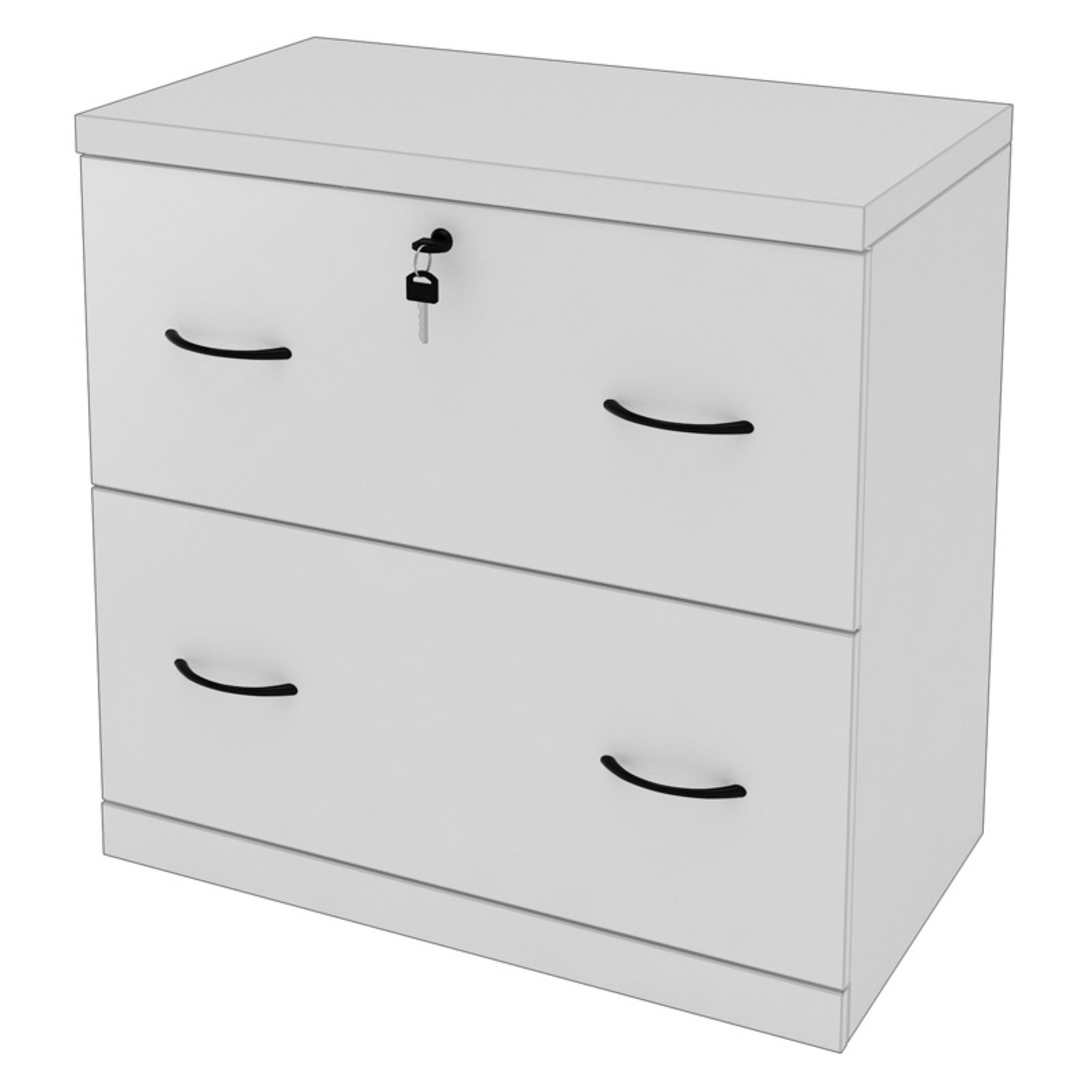 Z Line 2 Drawer Lateral File White Walmart inside dimensions 1600 X 1600