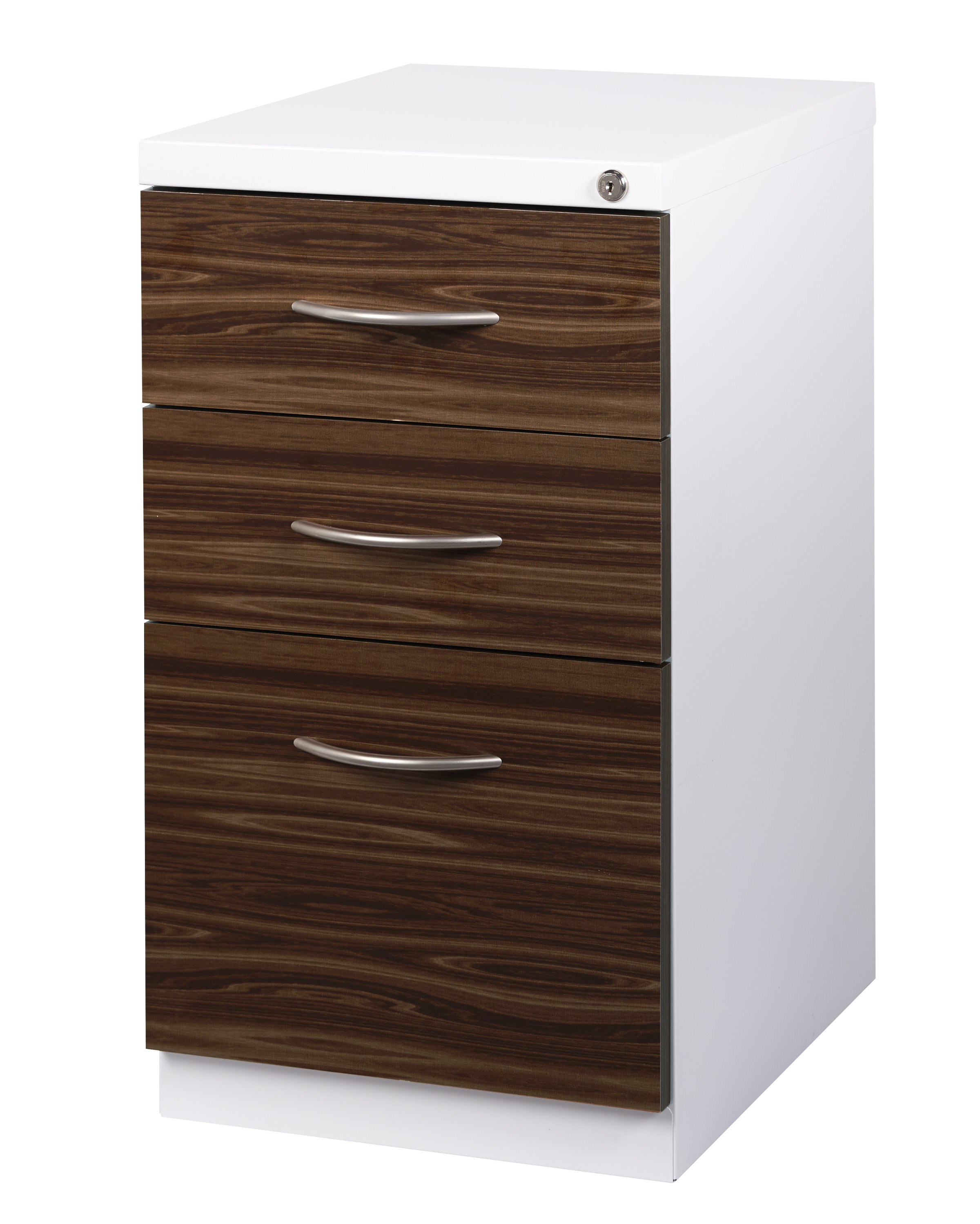 Zeigler Deep Pedestal 3 Drawer Vertical Filing Cabinet Allmodern for proportions 2400 X 2997