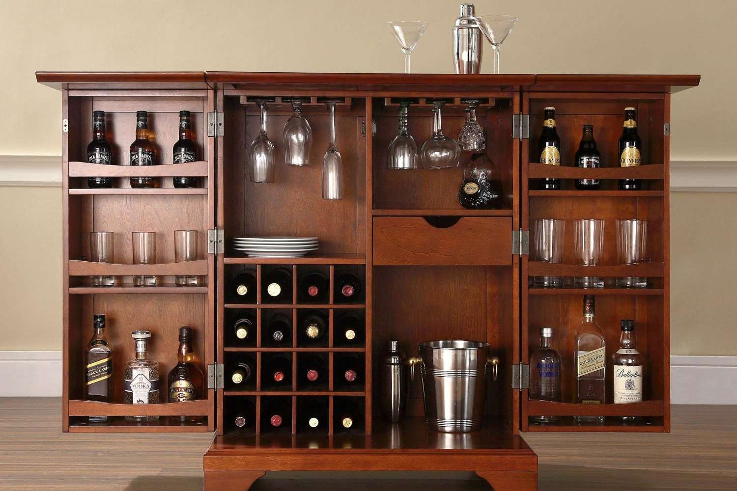 10 Great Portable And Hidden Home Bars intended for sizing 1500 X 1000