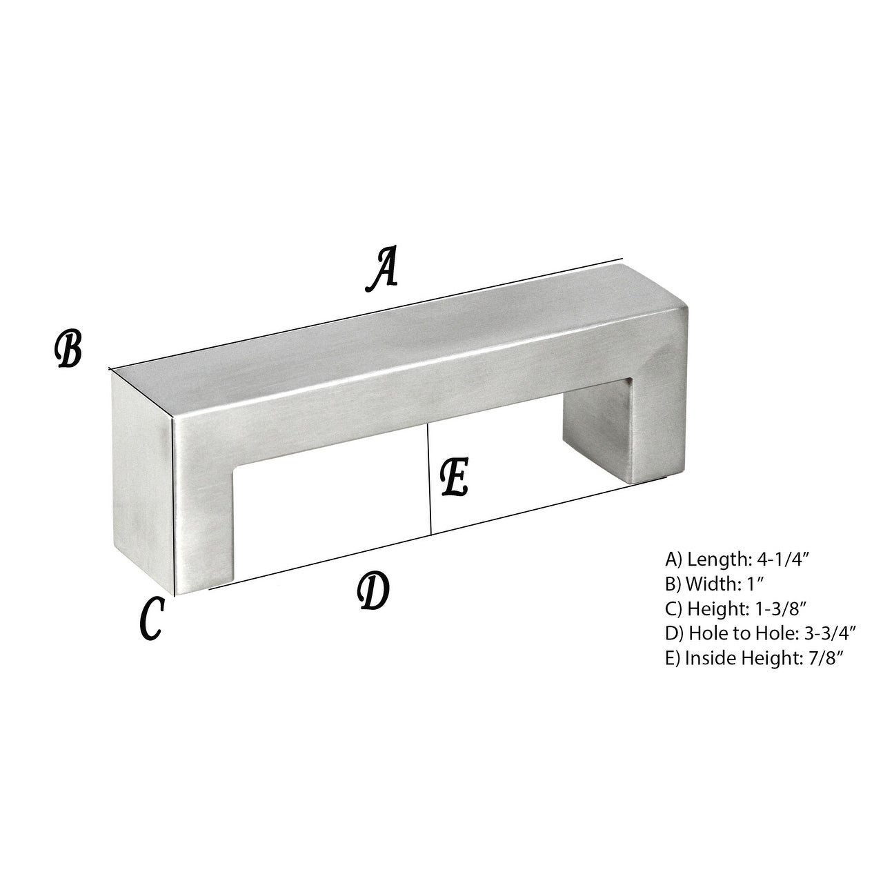 4 14 Inch Contemporary Stainless Steel Bold Design Cabinet Bar Pull Handle Set Of 15 throughout proportions 1280 X 1280