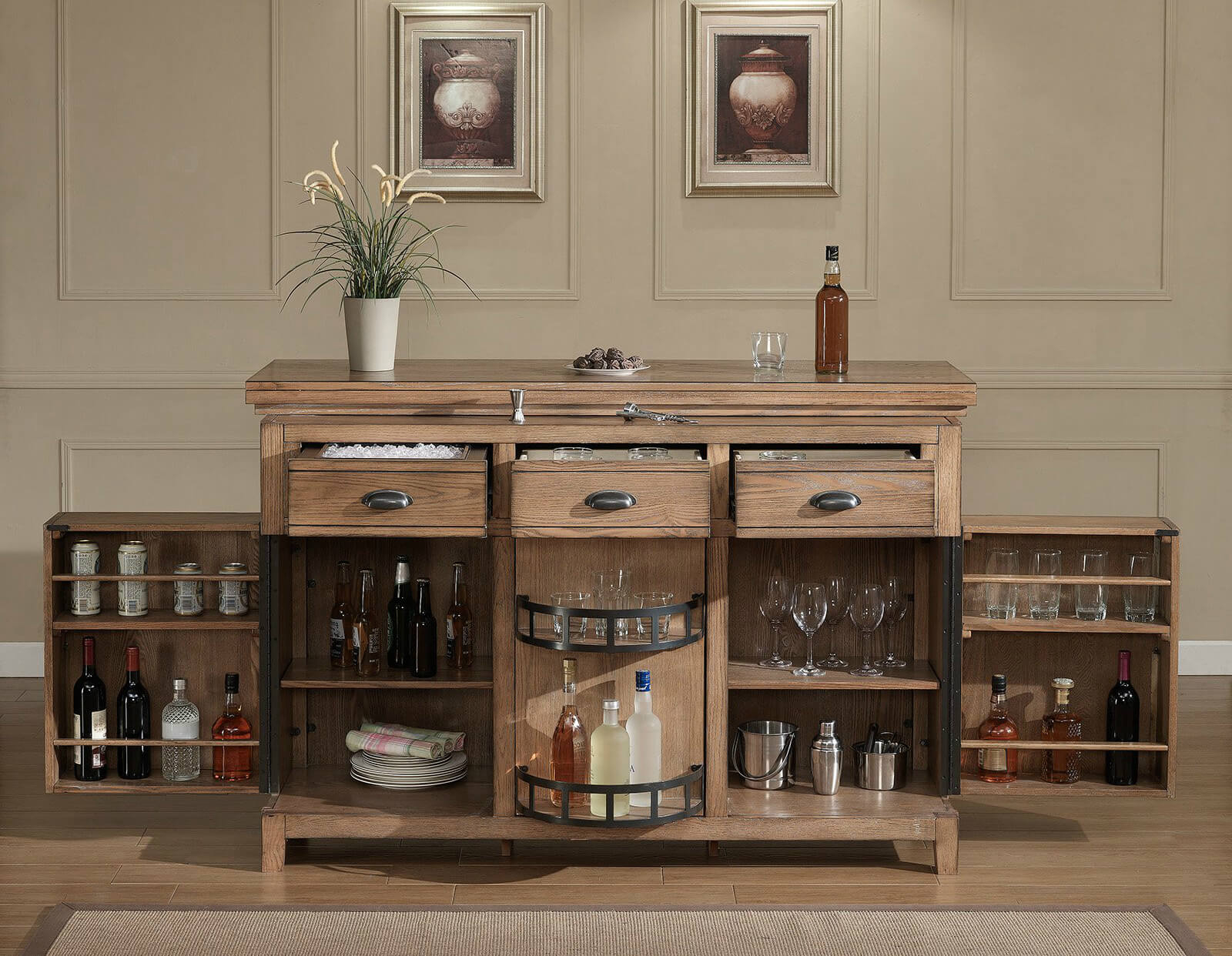 42 Top Home Bar Cabinets Sets Wine Bars 2019 pertaining to measurements 1600 X 1242