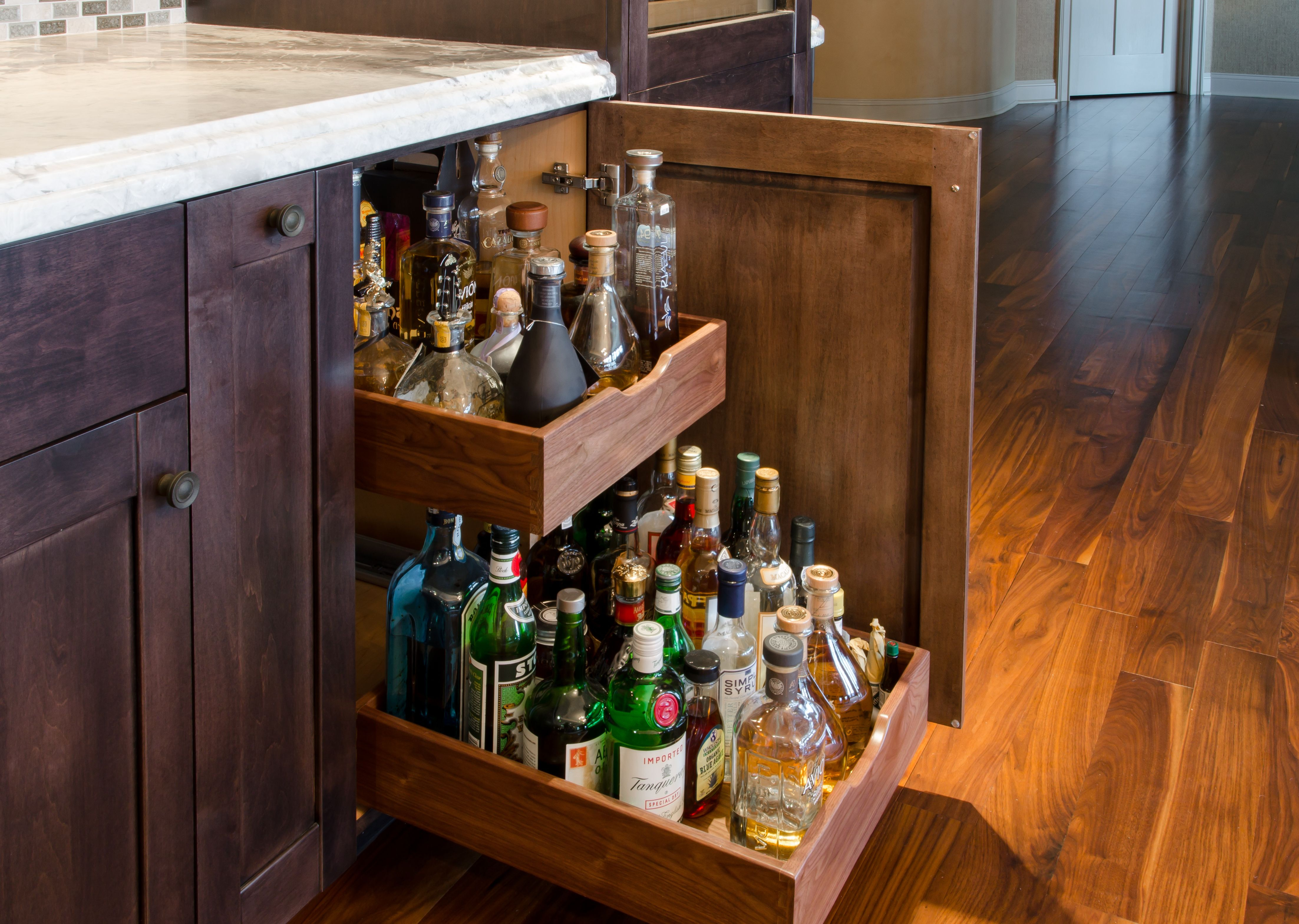 Accessories Roll Out Drawers In The Bar Perfect For in size 4409 X 3137