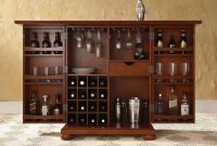 Alexandria Vintage Mahogany Expandable Bar Cabinet with dimensions 3000 X 3000