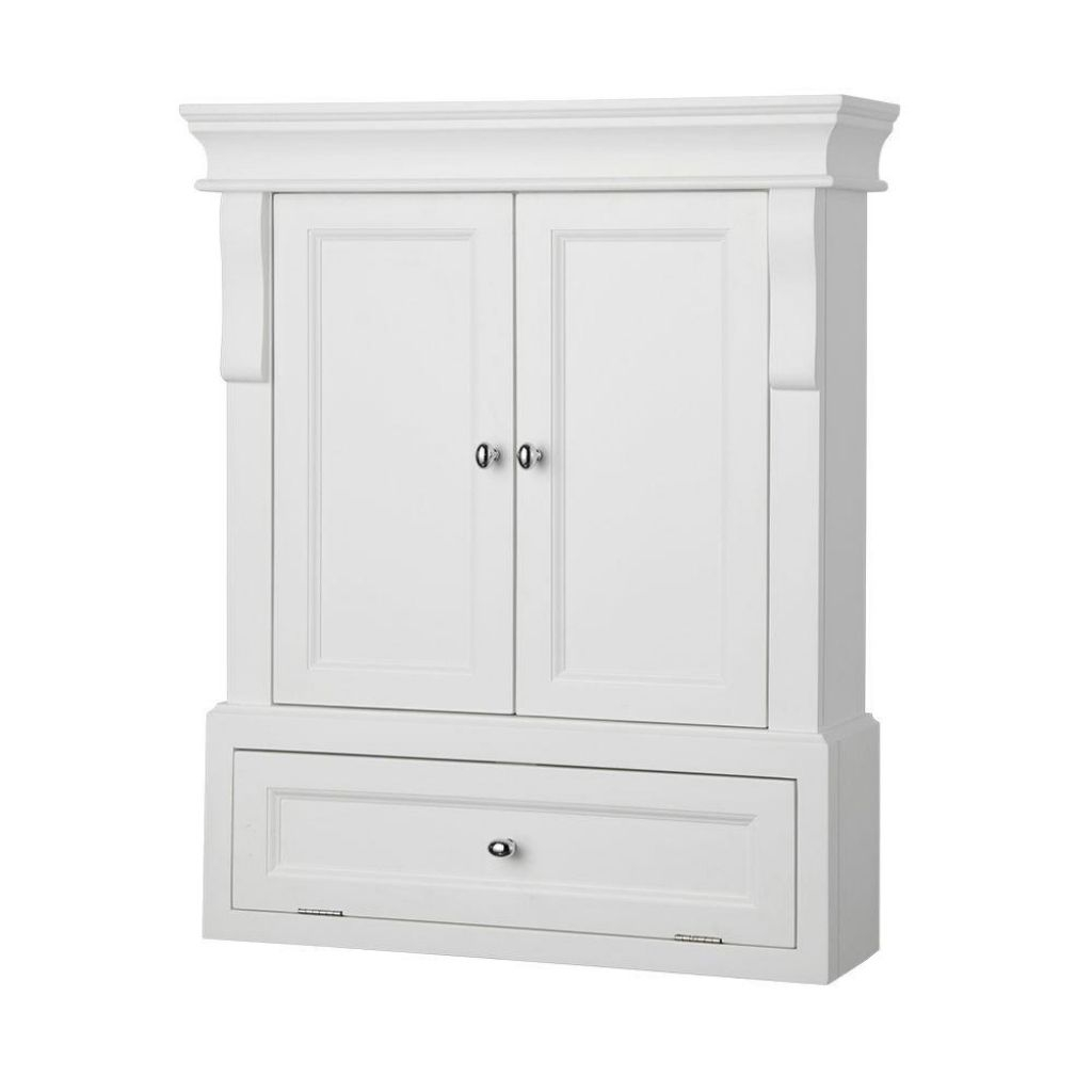 Amanda Wall Cabinet With Towel Bar Wall Cabinets intended for sizing 1024 X 1024