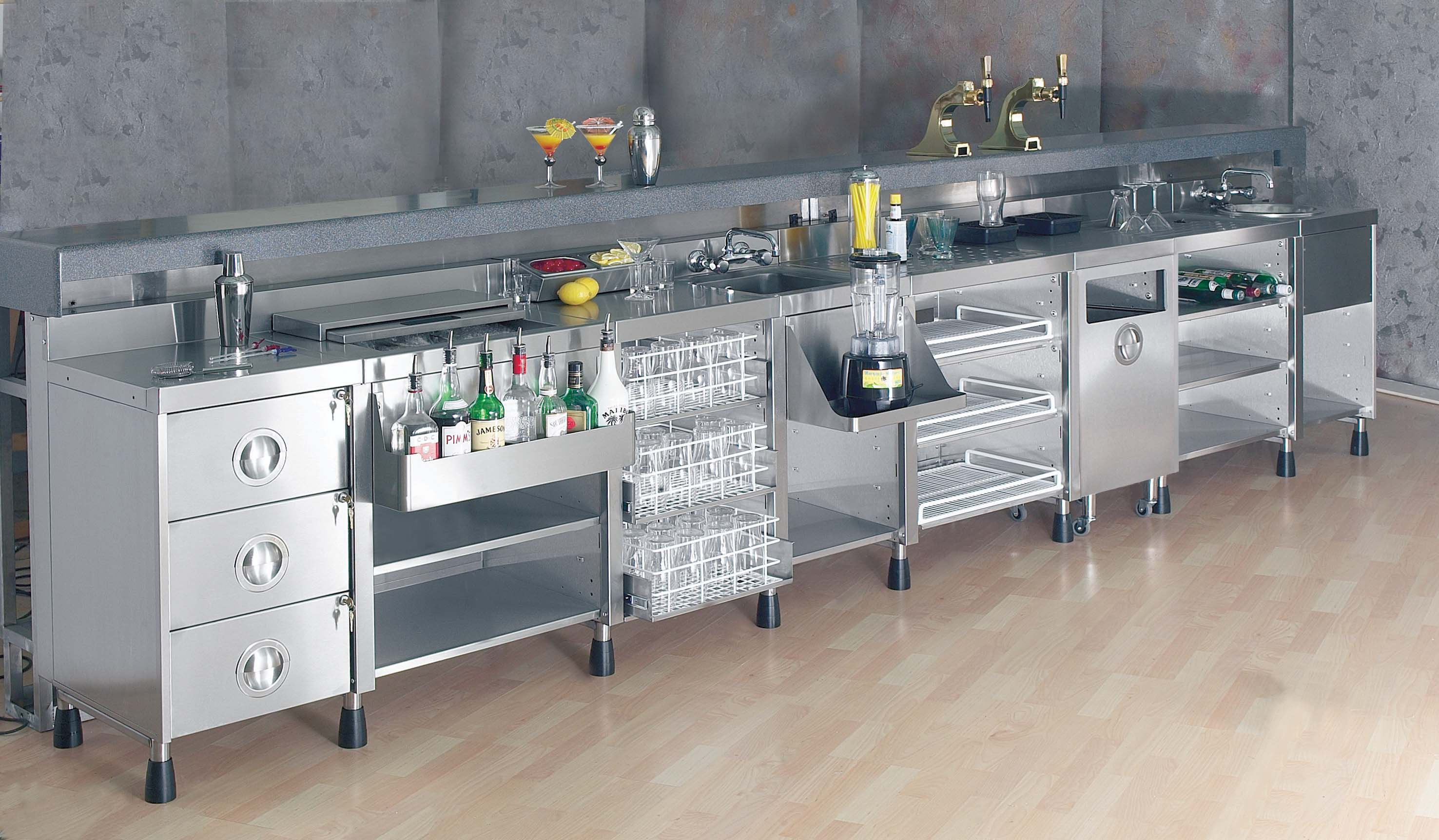 Backbar Bar System Ced Fabrication in dimensions 2952 X 1724