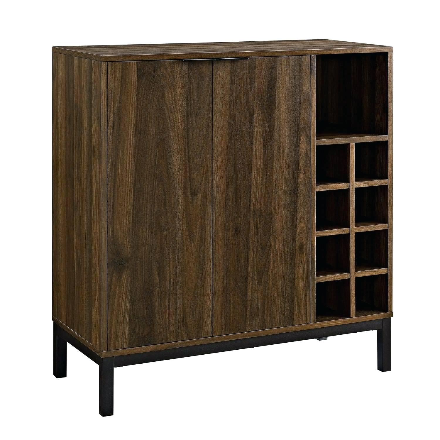Bar Cabinet Bar Cabinet Furniture Modern Goreville Bar with proportions 1500 X 1500