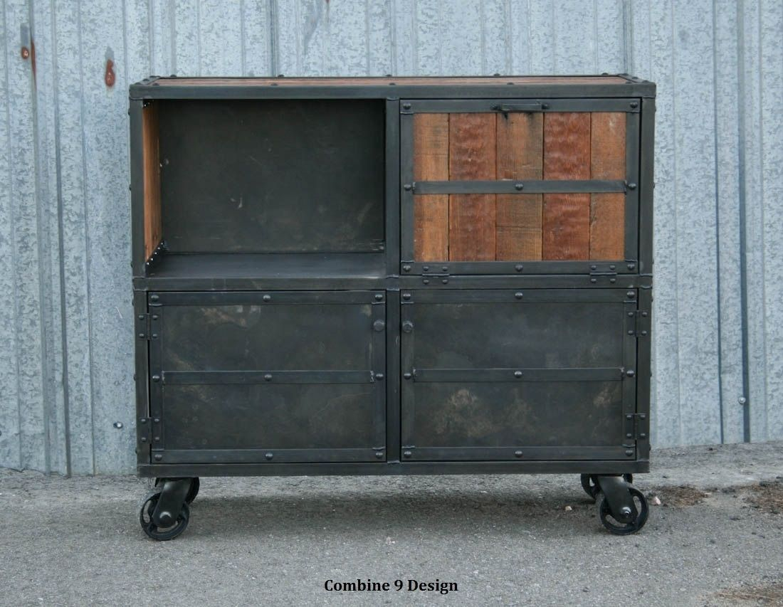 Bar Cartliquor Cabinet Vintage Industrial Urbanmodern Design Reclaimed Wood Rustic Distressed in size 1100 X 853