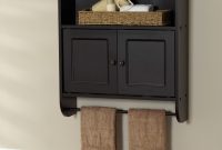 Bathroom Storage Wall Cabinet With Towel Bar Bathroom pertaining to sizing 2400 X 3000