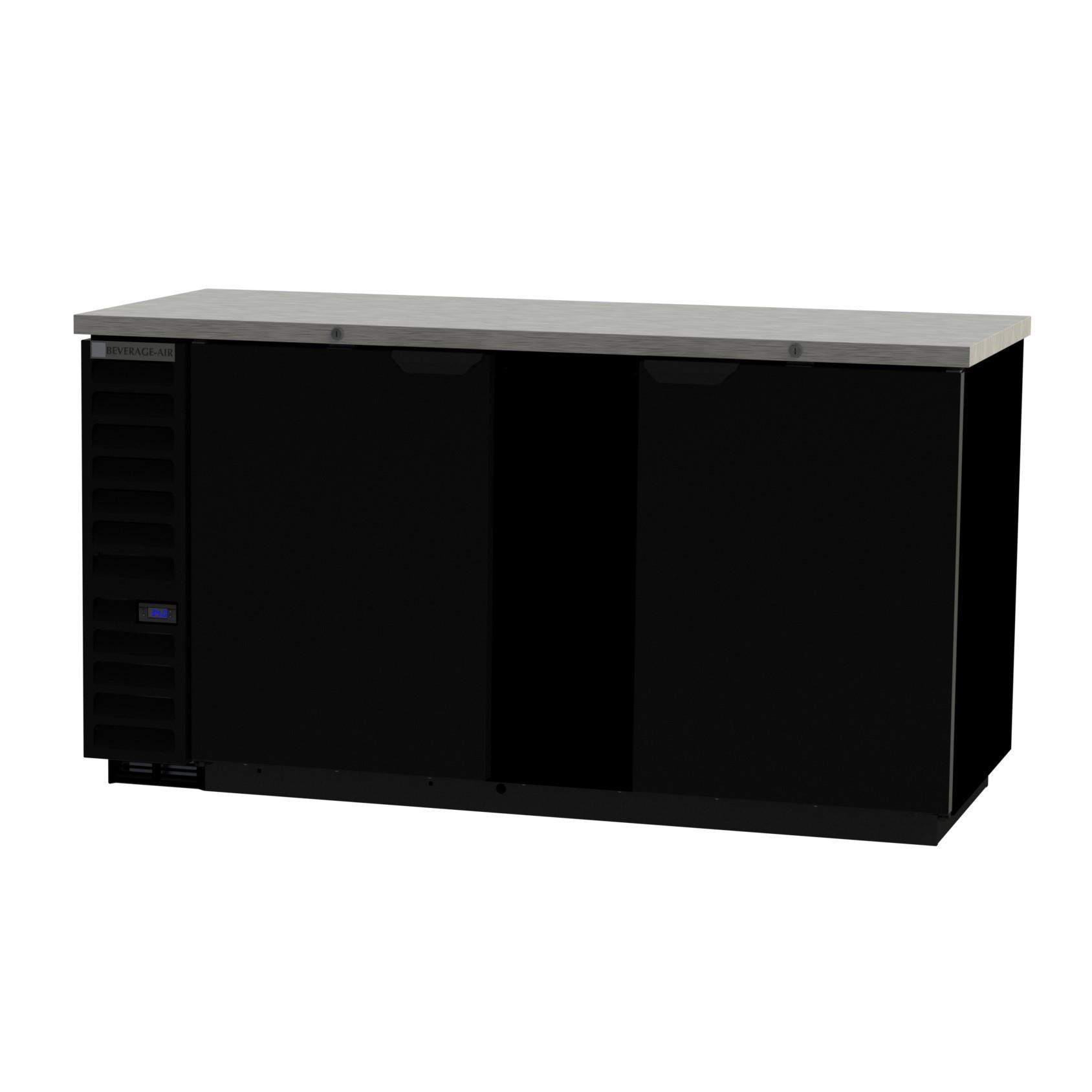 Bb68hc 1 B Refrigerated Back Bar Storage Cabinet Beverage Air pertaining to proportions 1688 X 1688