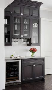 Black Bar Cabinet Bar Kitchen Pantry Cabinets Bars For regarding size 700 X 1206