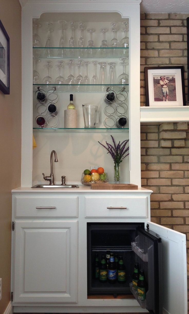 Built In Home Bar Designs Built In Wet Bar In 2019 Bars throughout size 736 X 1221