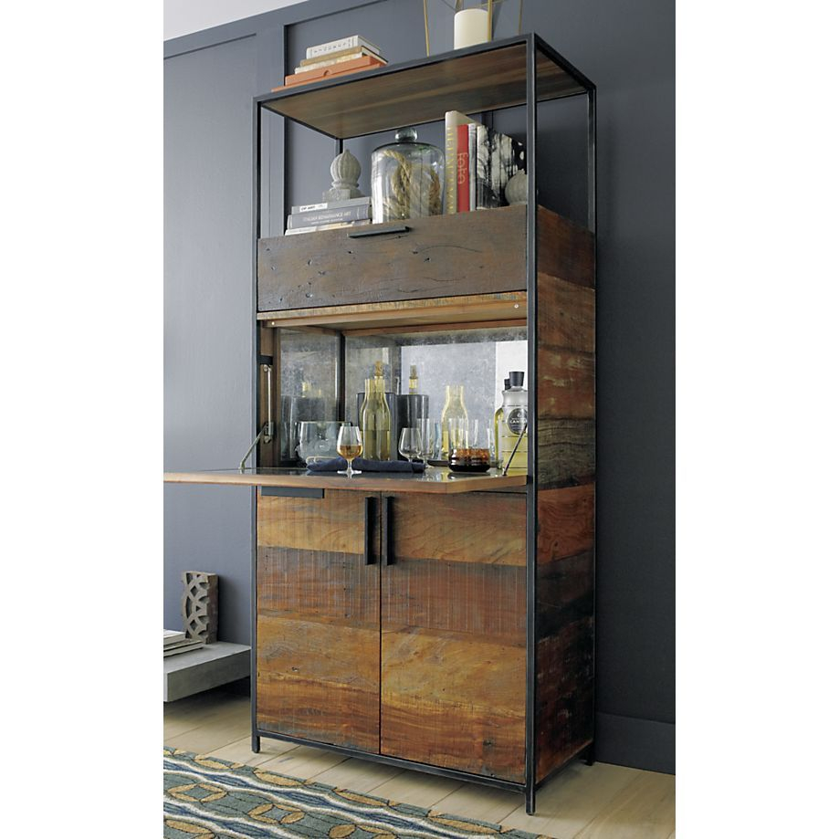 Clive Bar Cabinet Reviews Crate And Barrel Stuff I pertaining to size 919 X 919