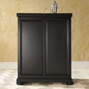 Crosley Alexandria Expandable Bar Cabinet Products In 2019 for proportions 1600 X 1600