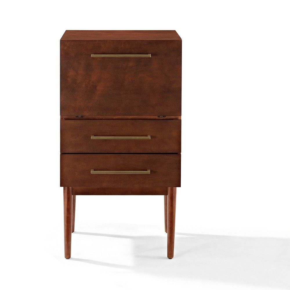 Crosley Everett Spirit Cabinet Mahogany Products within dimensions 1000 X 1000