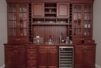 Custom Mahogany Bar Cabinet for size 3071 X 2592