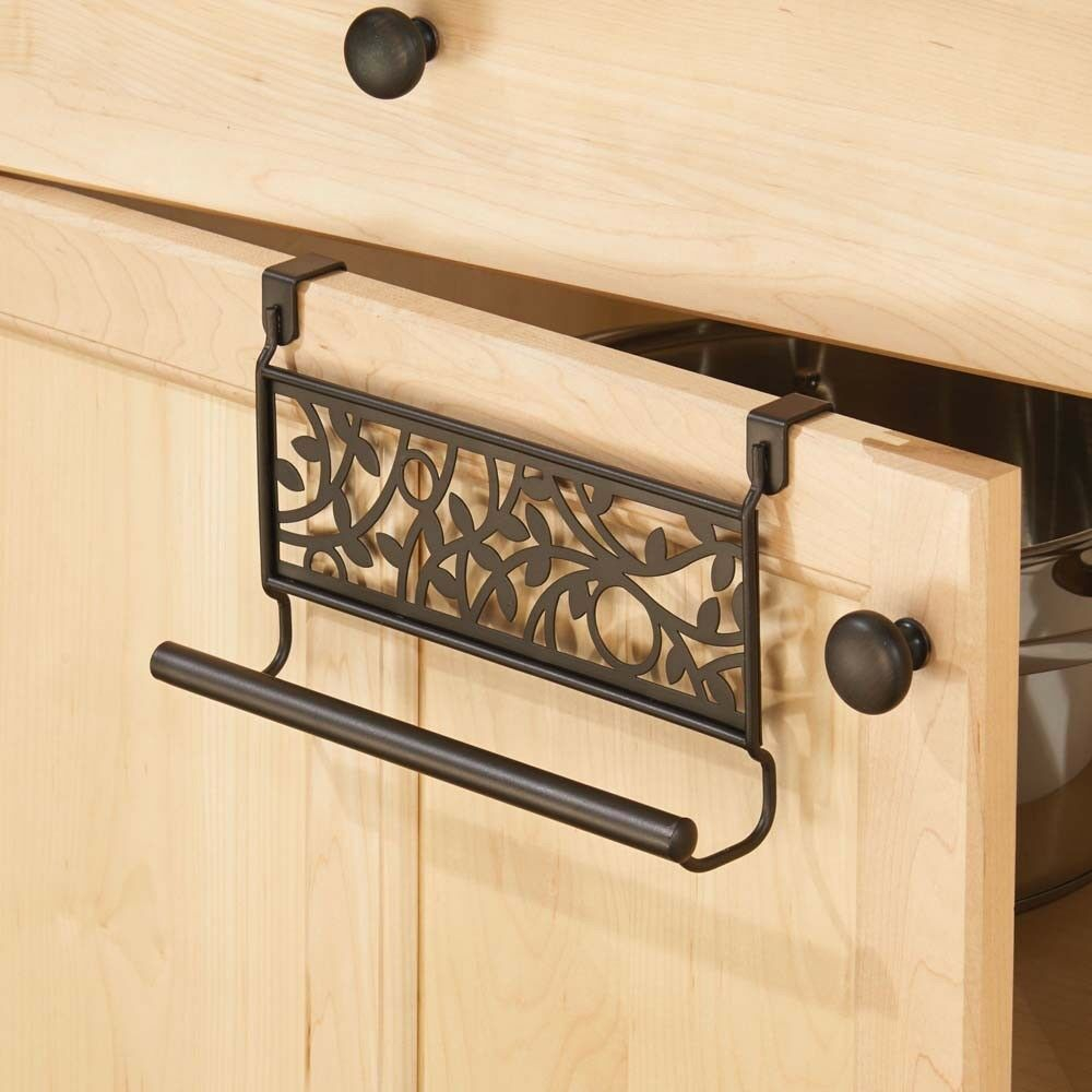 Details About Interdesign 99031 Vine Over Cabinet Towel Bar with regard to measurements 1000 X 1000