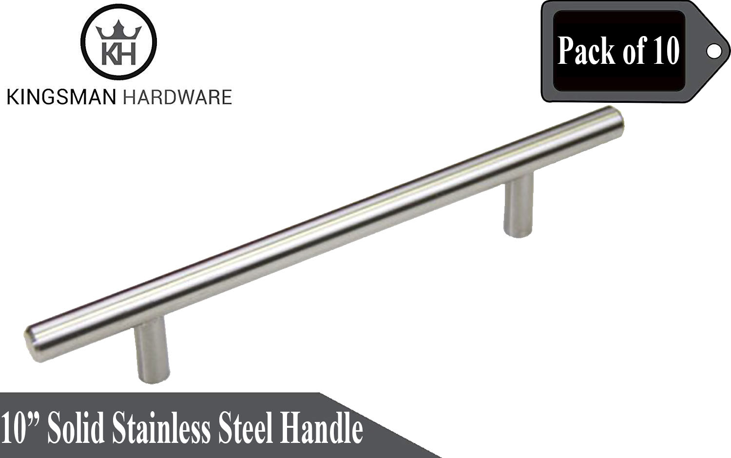 Details About Set Of 10 Solid Stainless Steel 10 Kitchen Cabinet Hardware Bar Pull Handle regarding measurements 1500 X 940