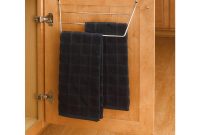 Details About Towel Holder Rack Chrome Inside Cabinet Door Mount Organizer Kitchen Sink Drying within sizing 1000 X 1000