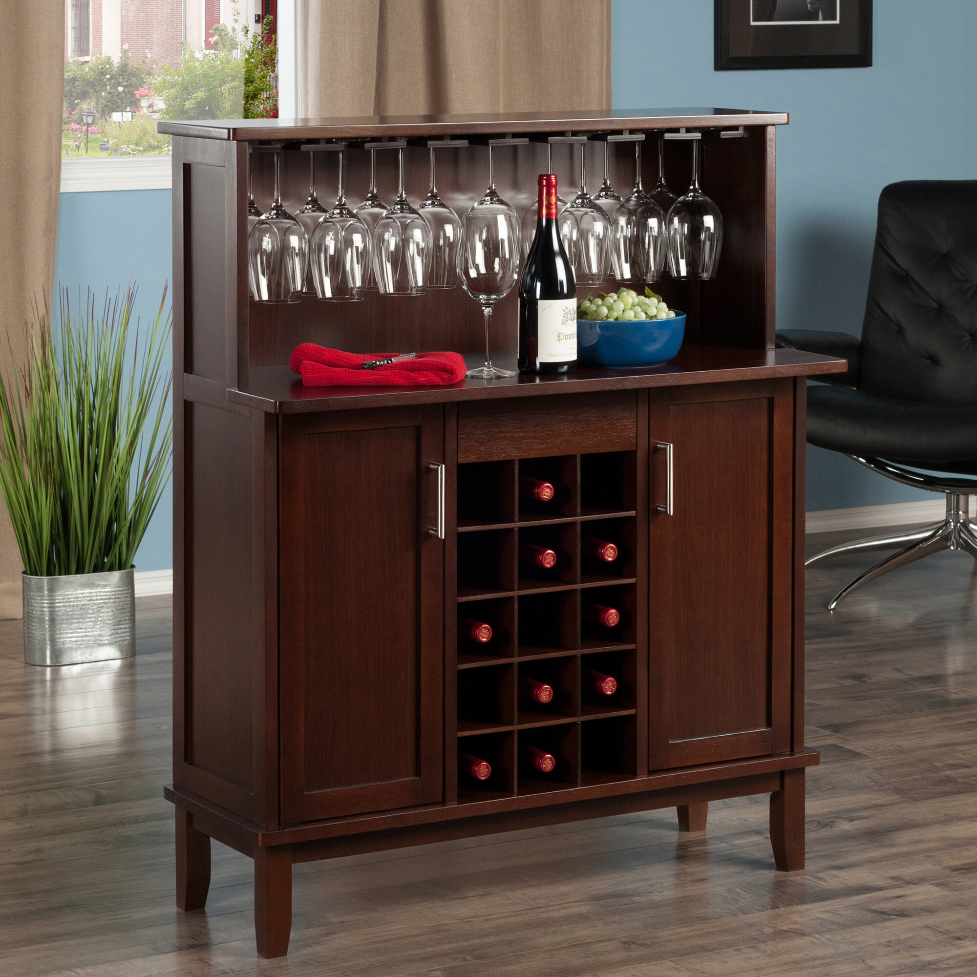 Details About Wrought Studio Nevin Wine Bar Cabinet with regard to measurements 2000 X 2000