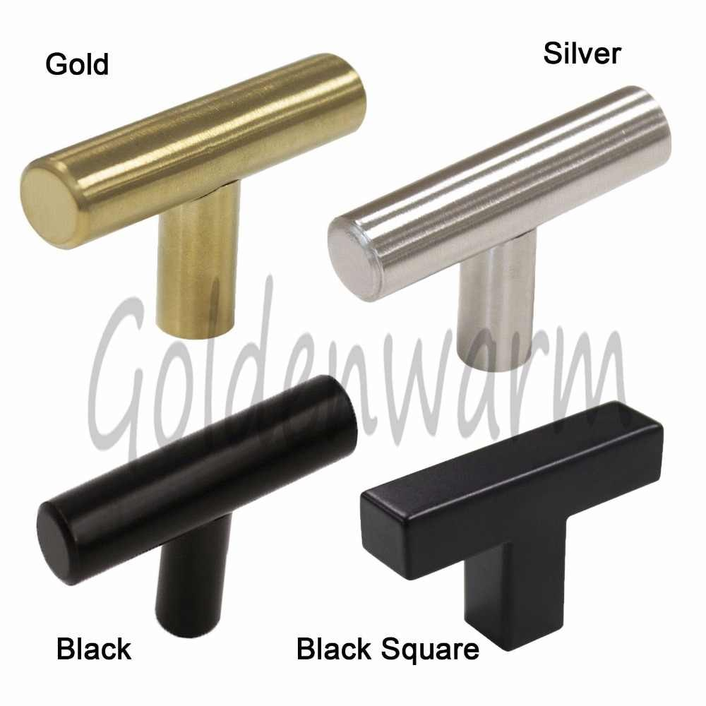Drawer Knobs Single Hole T Bar Kitchen Cabinet Door Handles Cupboard Pulls Diameter 12 Inch Furniture Hardware 5 Pieces within proportions 1000 X 1000