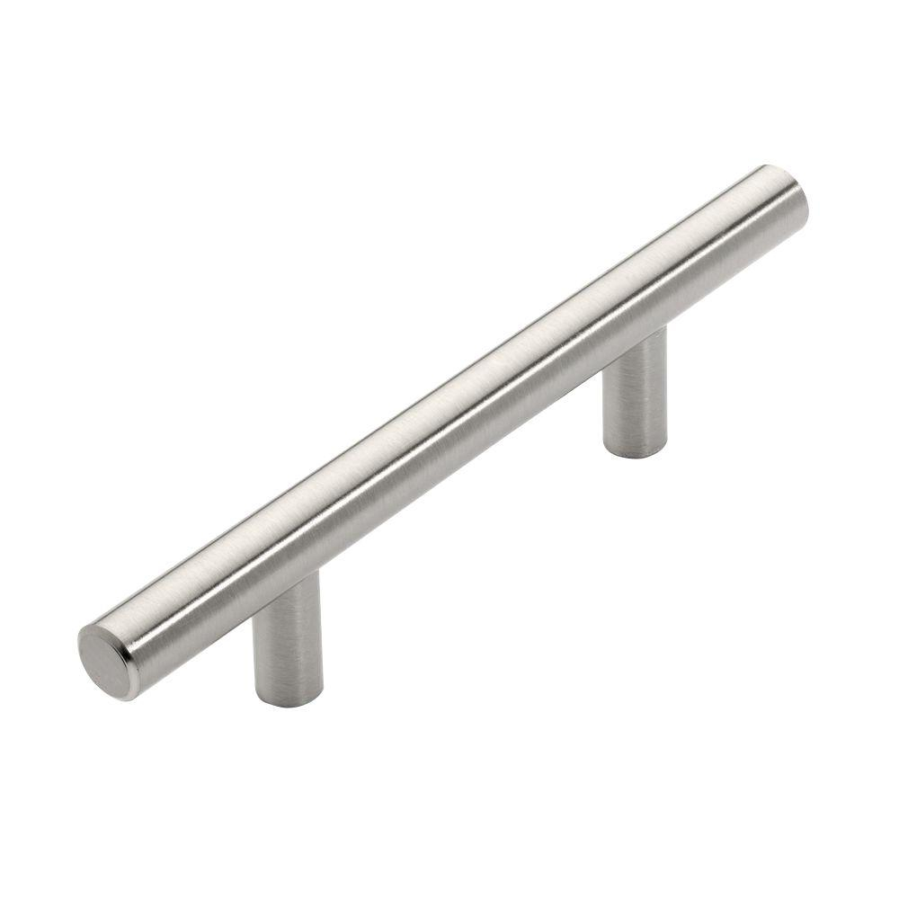 Dynasty Hardware European Style 3 In 76 Mm Center To Center Satin Nickel Bar Cabinet Pull 25 Pack with regard to proportions 1000 X 1000