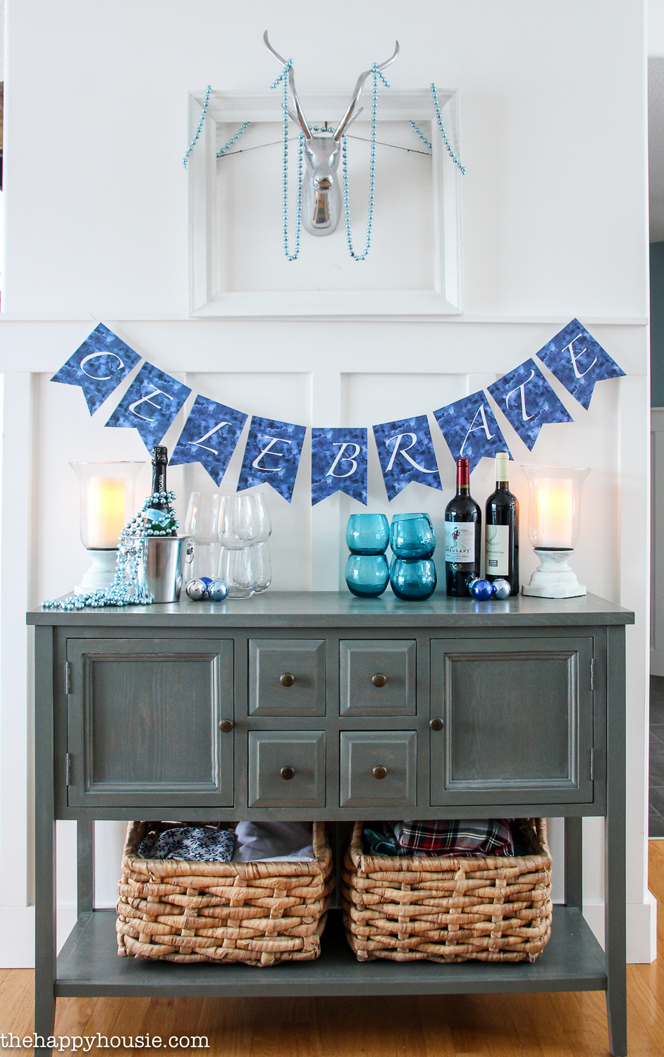 Free Printable New Years Eve Banners Bar Cabinet Decor with regard to proportions 942 X 1500