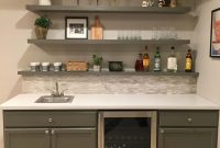 Furniture Beautiful Bar Cabinets Sets With Wall Rack The intended for measurements 2401 X 3228
