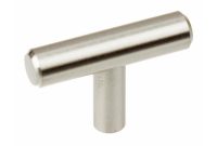 Gliderite 2 Inch Solid Stainless Steel Cabinet Bar Knob Pack Of 10 pertaining to proportions 1200 X 1200