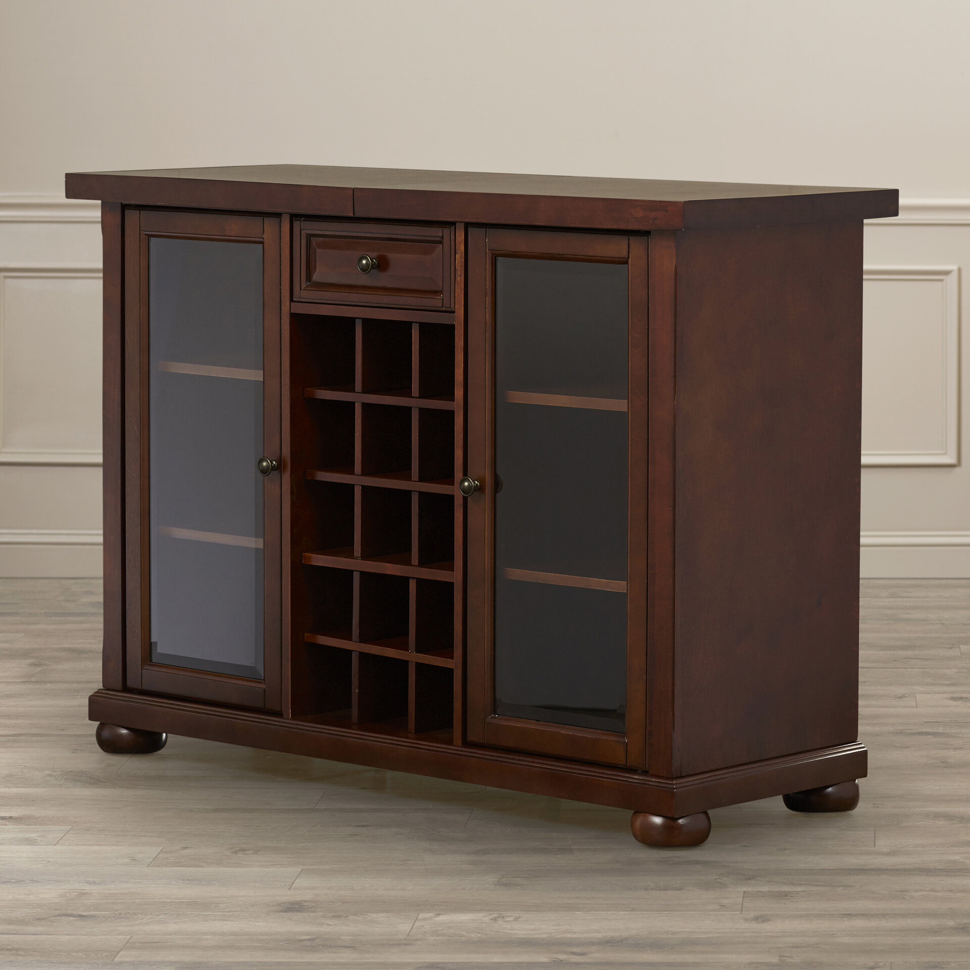 Hedon Bar Cabinet With Wine Storage throughout dimensions 1920 X 1920
