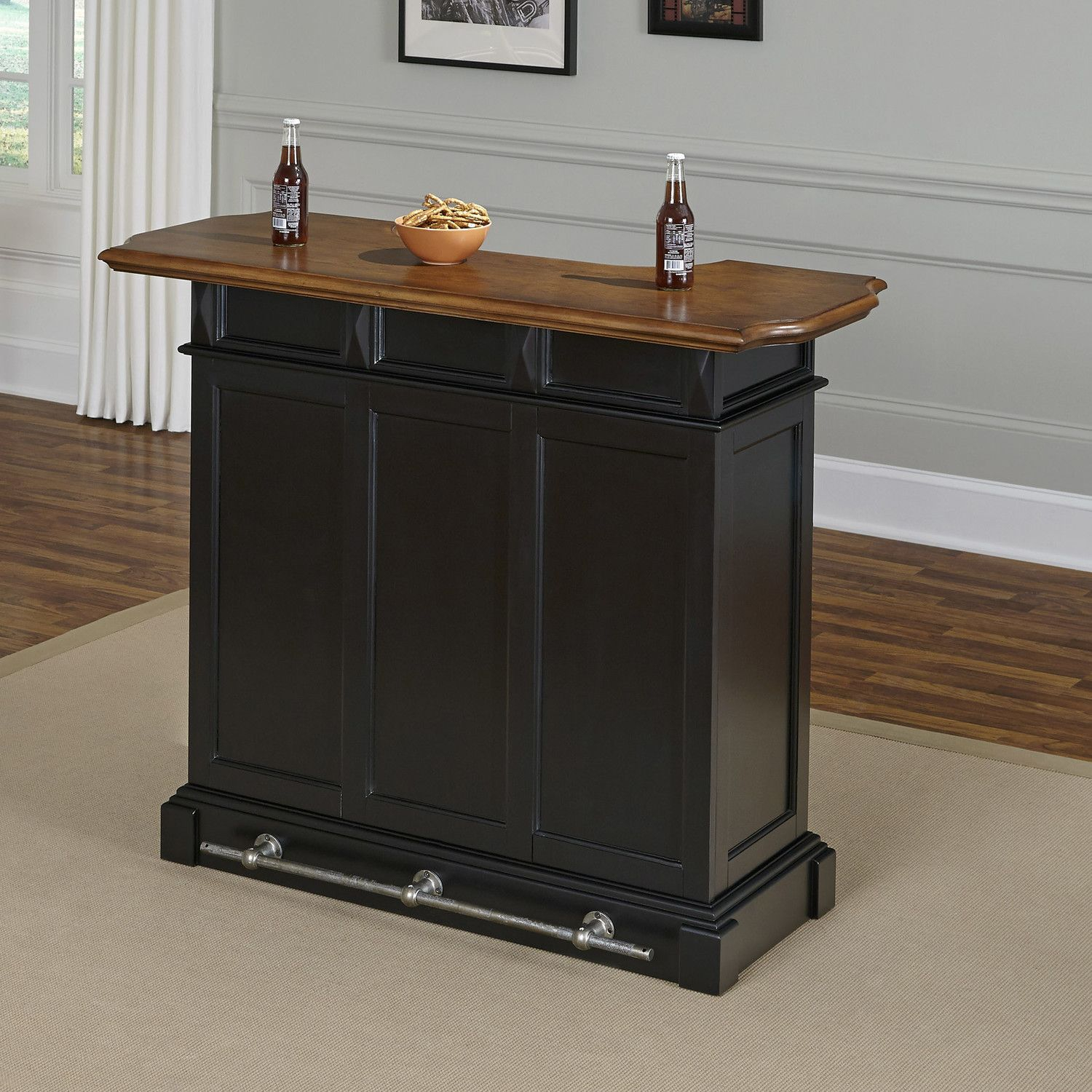 Home Styles Americana Home Bar Basement Bartop Bars For intended for proportions 1500 X 1500