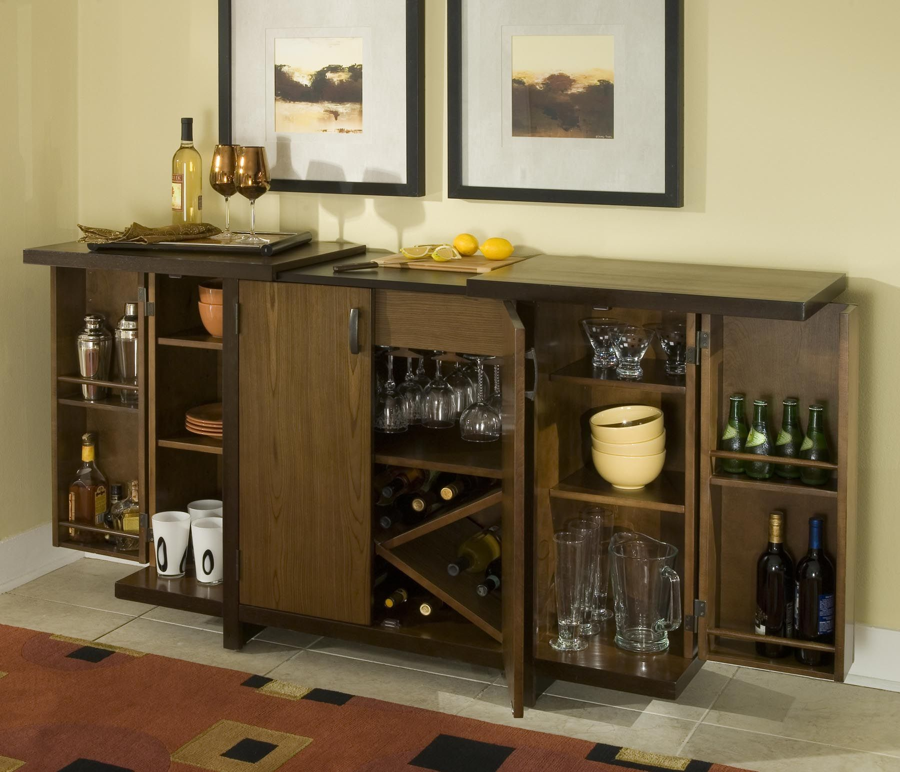 Home Styles Bar Cabinet Home Designobjectsfurniture In pertaining to proportions 1800 X 1545